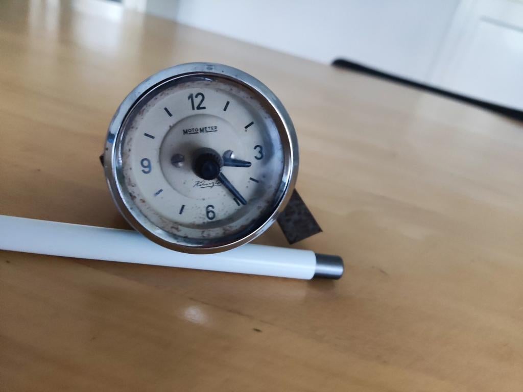 Werkend Motometer cq Kienzle klokje 6V., Ophalen of Verzenden, Gebruikt