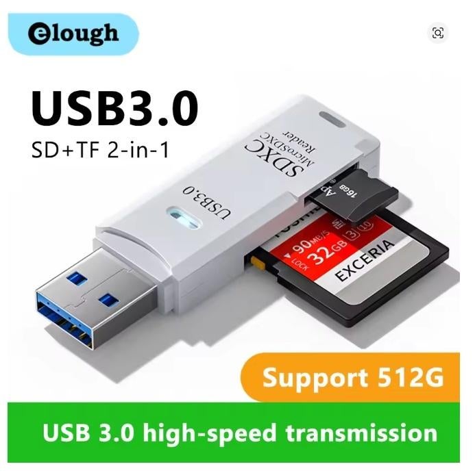 TF, SD Card reader, kaartlezer USB 3.0, Ophalen of Verzenden, Nieuw