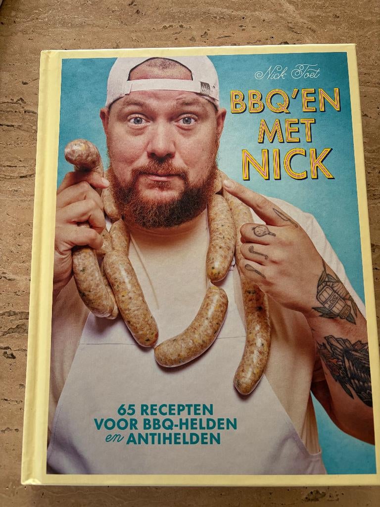 BBQ-en met Nick Eten voor je zieltje, Boeken, Kookboeken, Hoofdgerechten, Ophalen of Verzenden, Zo goed als nieuw, Nick Toet