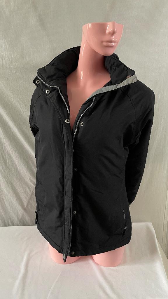 Paolo Feretti Jas – zwart, maat S. Wind- & waterdicht, Zwart, Ophalen of Verzenden, Zo goed als nieuw, Maat 36 (S)