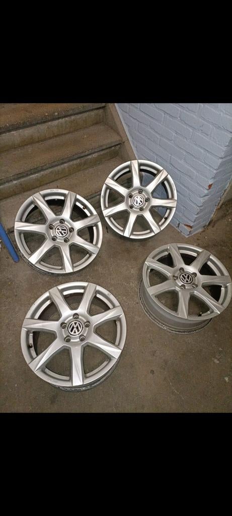 orginele set 17 inch OZ Aristo 5x112 velgen, Ophalen, Gebruikt, Audi