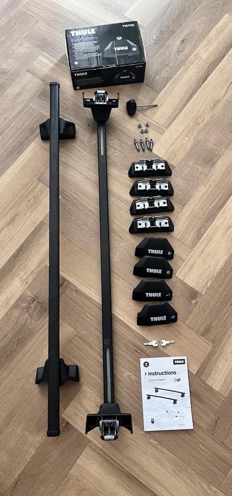Thule Evo Fixpoint dakdragers 710700, Ophalen, Zo goed als nieuw