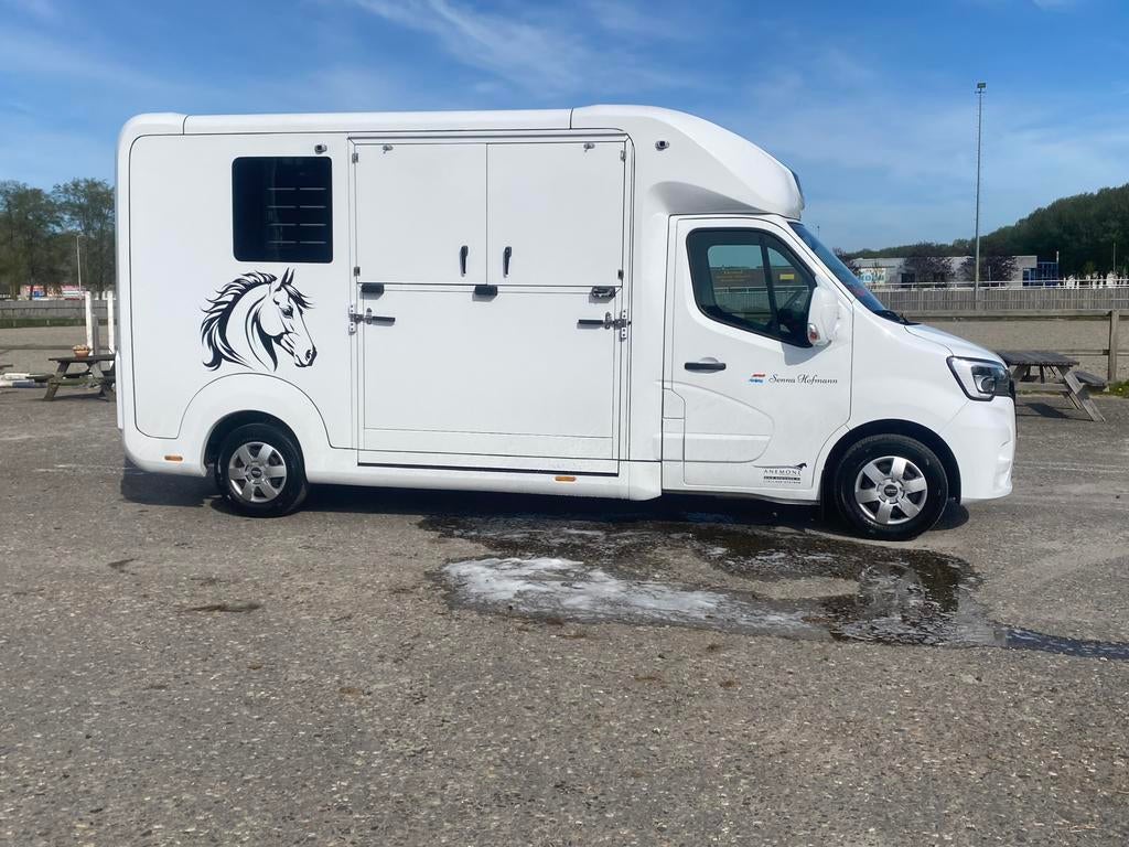 PAARDENWAGEN TE HUUR, Dieren en Toebehoren, Ophalen, Gebruikt, Overige materialen, 2-paards trailer