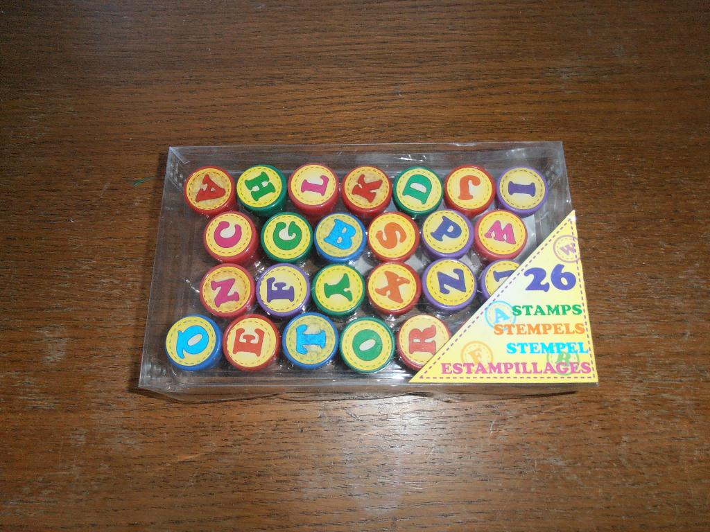 letterstempels, Ophalen of Verzenden, Zo goed als nieuw, Taal en Lezen