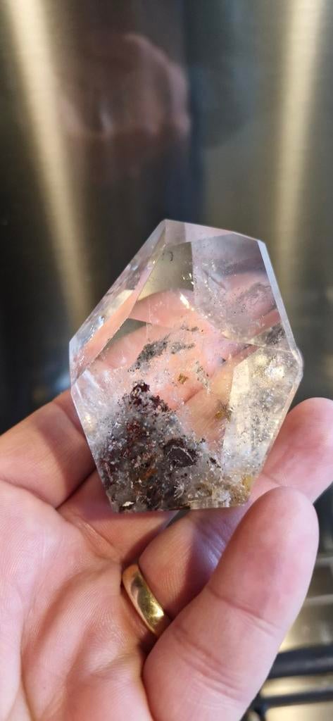 LODOLIET sjamaankwarts guarden kwarts, Verzamelen, Mineralen en Fossielen, Ophalen of Verzenden