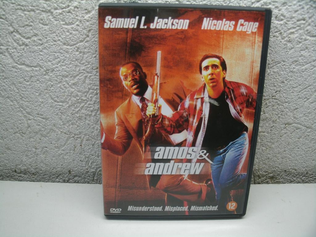 dvd 90b amos en andrew, Alle leeftijden, Ophalen of Verzenden, Zo goed als nieuw, Romantische komedie