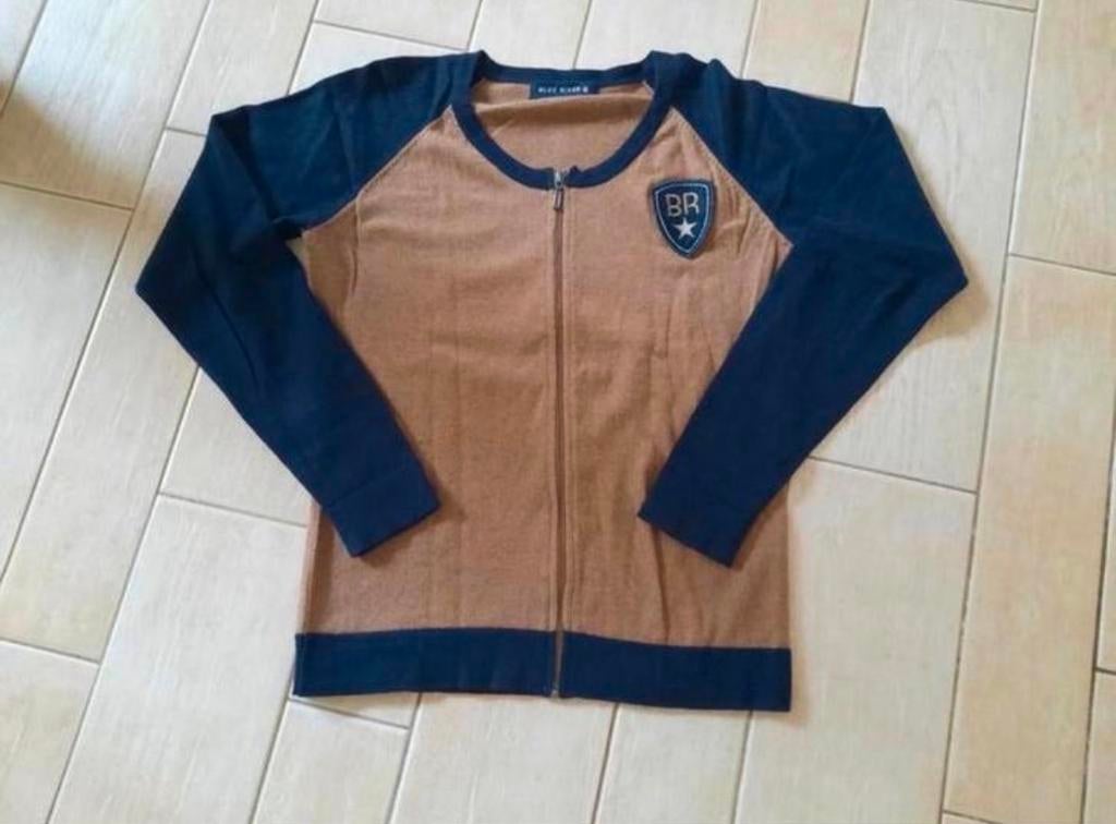 Blue River vestje maat L - ZGAN, Ophalen of Verzenden, Zo goed als nieuw, Maat 42/44 (L), Blauw