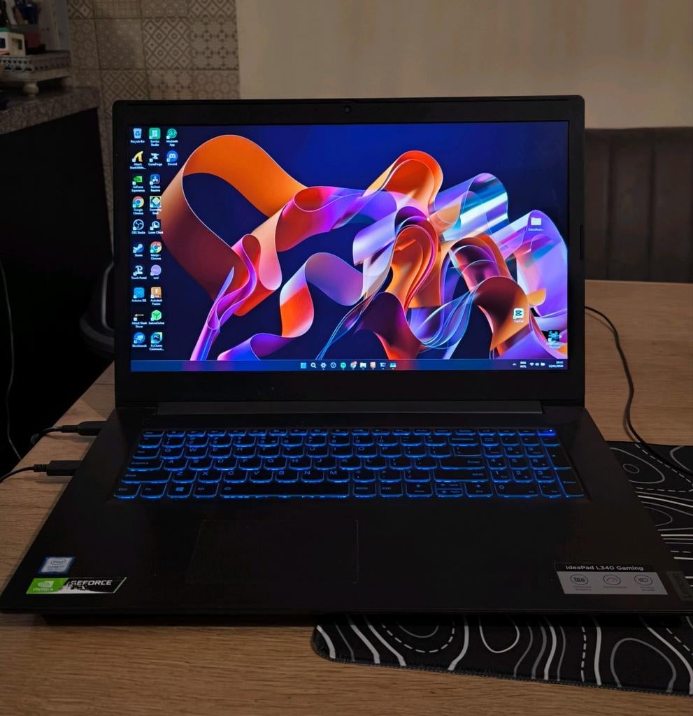 Lenovo L340 | i7 | 16GB RAM | GTX1050 | 256SSD+1TB, Computers en Software, Windows Laptops, Lenovo Ideapad, Met videokaart, 2 tot 3 Ghz