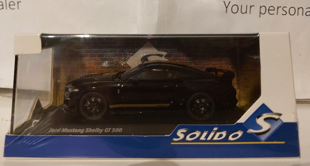 Solido 1:43 Ford Mustang Shelby GT 350 Fast Track 2020, Ophalen of Verzenden, Nieuw, Auto, Solido