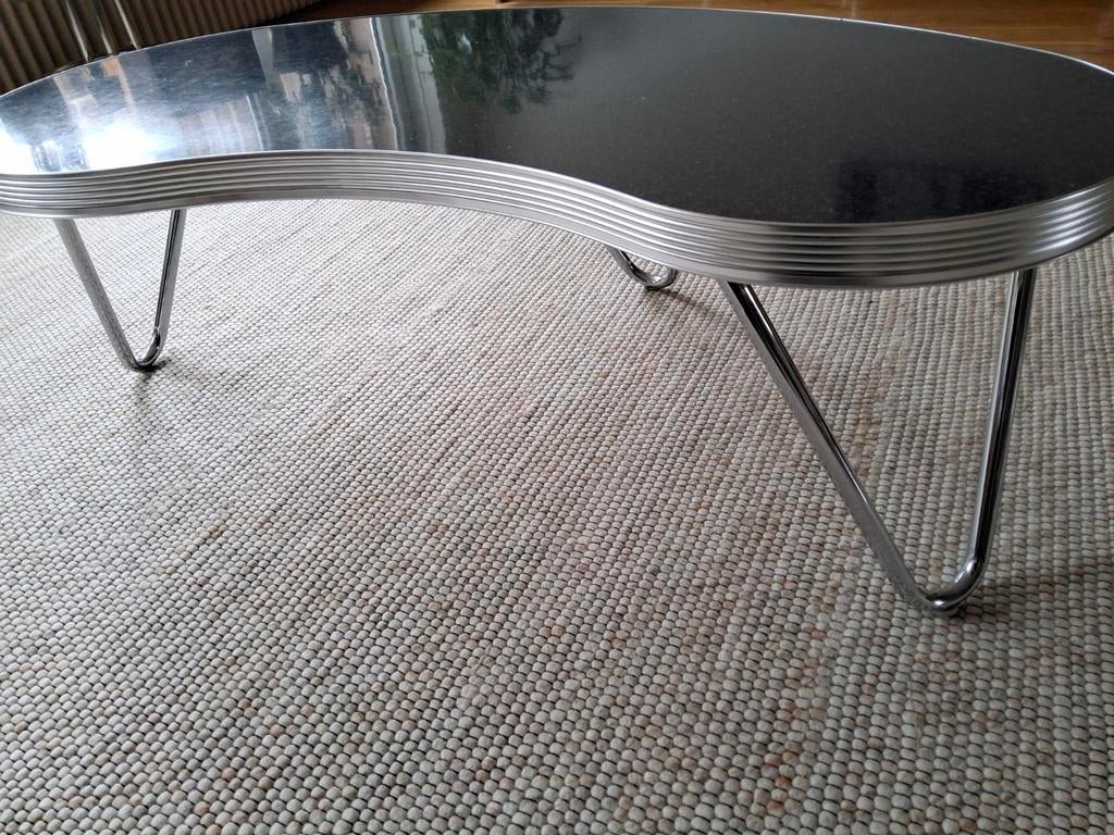 Bel Air salontafel, zes stoelen en eetkamertafel, Huis en Inrichting, Tafels | Salontafels, Ophalen, Gebruikt, 50 tot 75 cm, 200 cm of meer