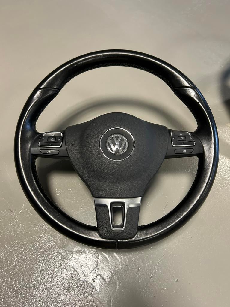 Stuur met airbag voor Golf 6 model 2007 tot 2012, Auto-onderdelen, Besturing, Ophalen of Verzenden