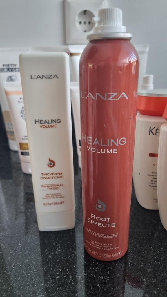 L'ANZA Healing Volume schampo conditioner en mousse, Ophalen of Verzenden, Nieuw, Shampoo of Conditioner