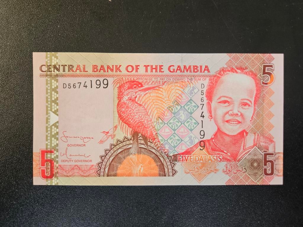 Gambia pick 25a 2006-14 UNC, Postzegels en Munten, Bankbiljetten | Afrika, Ophalen of Verzenden, Overige landen, Los biljet