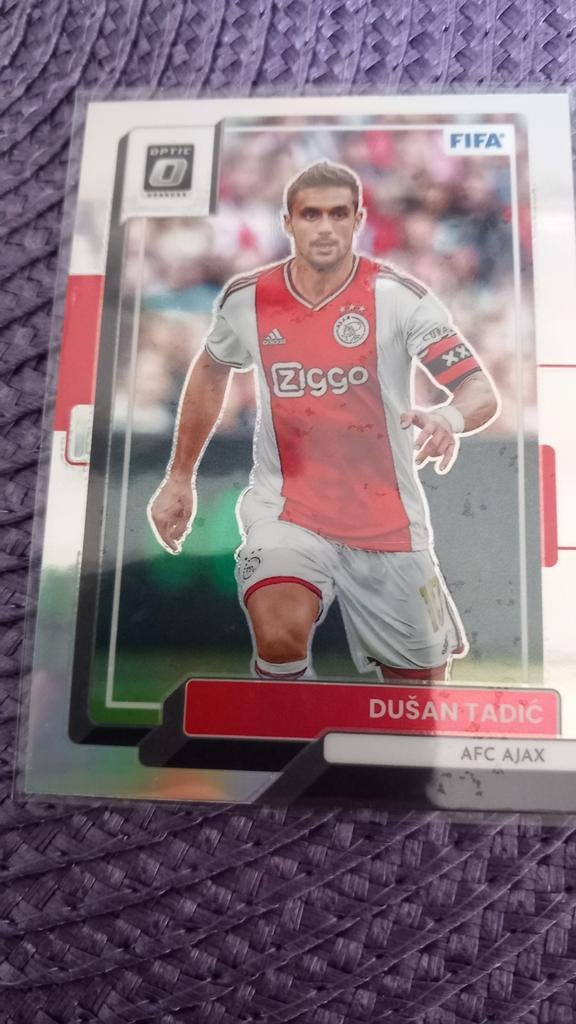 Dušan Tadić Panini Prizm kaart AFC Ajax, Ophalen of Verzenden