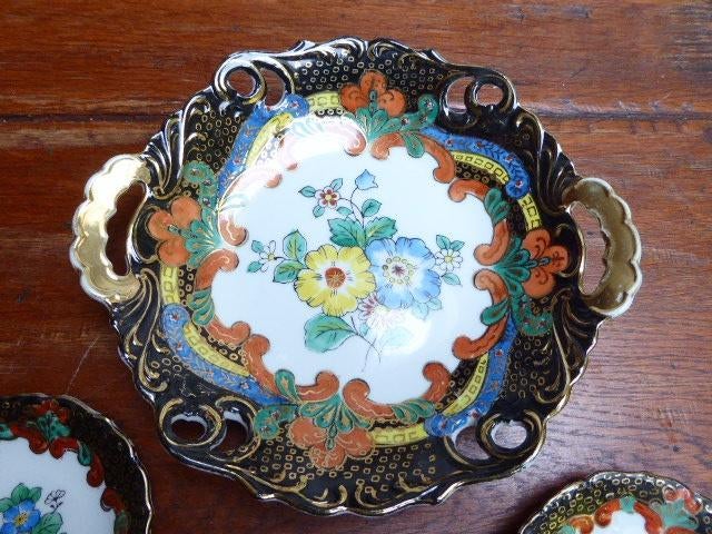 Mooi petit four setje, Ophalen of Verzenden