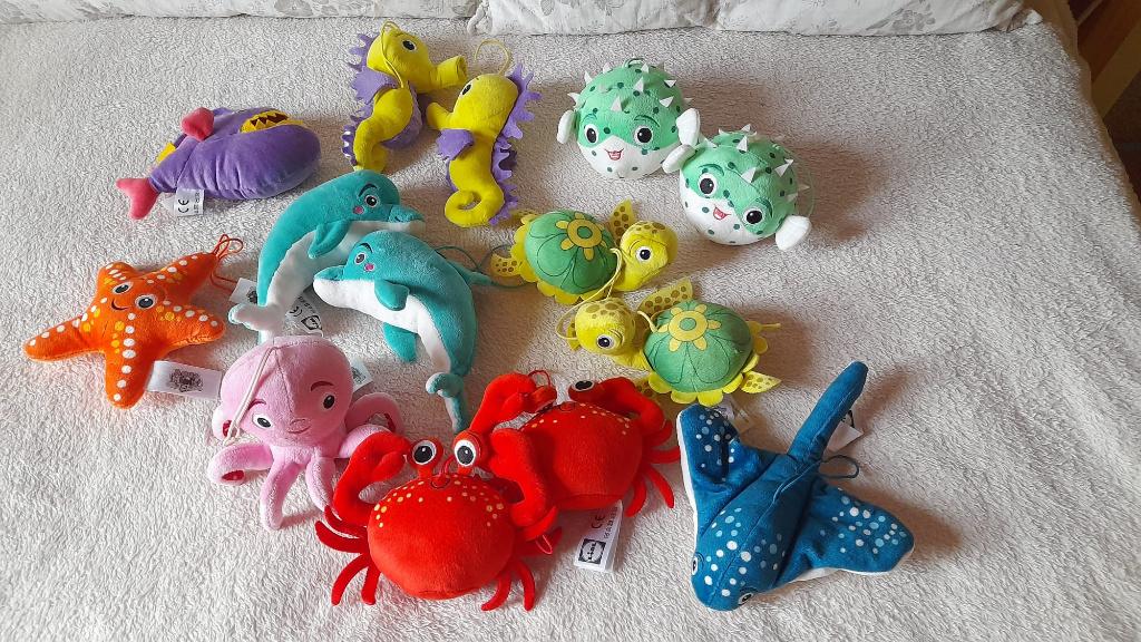 Oceaanmini's (knuffels spaaractie Lidl), Lidl, Ophalen of Verzenden