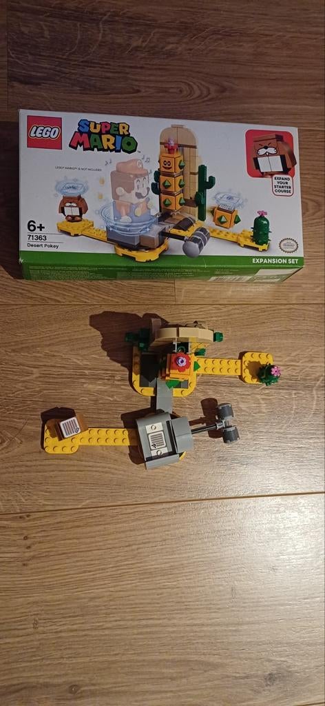 Lego Super Mario 71363 Desert Pokey Uitbreidingsset, Ophalen of Verzenden, Zo goed als nieuw, Complete set, Lego