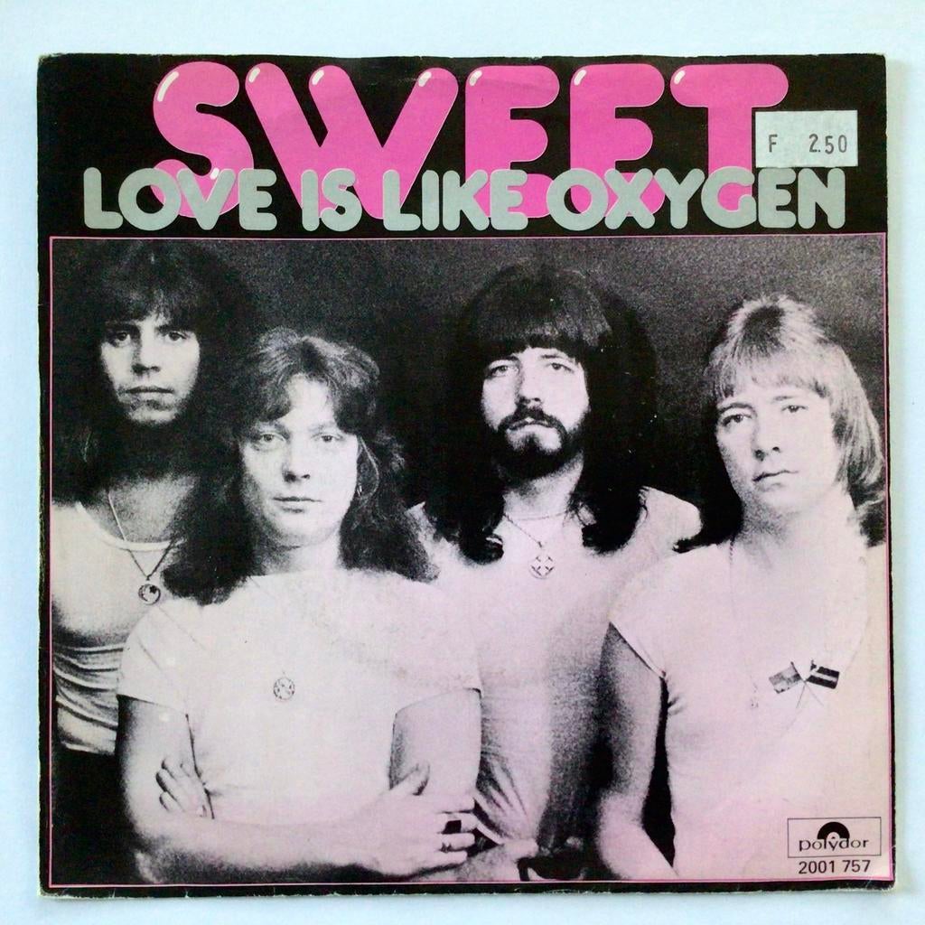 The Sweet - Love is like oxygen, Ophalen of Verzenden, Zo goed als nieuw