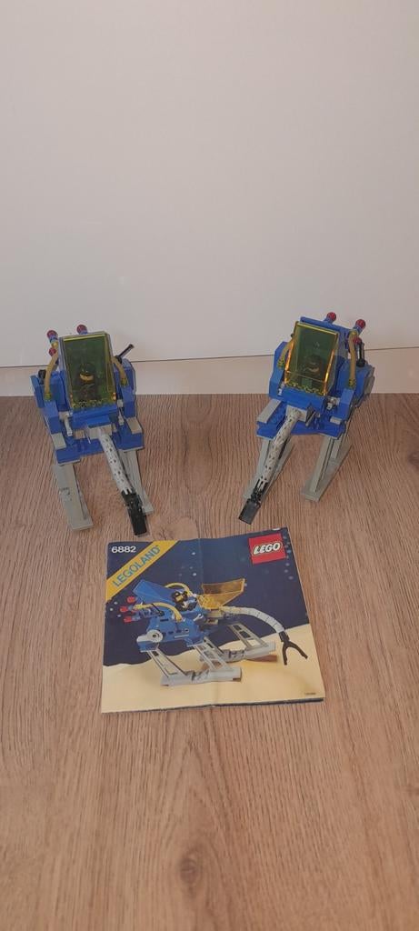 Lego classic space 6882 astro walking grappler 100% compleet, Kinderen en Baby's, Speelgoed | Duplo en Lego, Ophalen of Verzenden