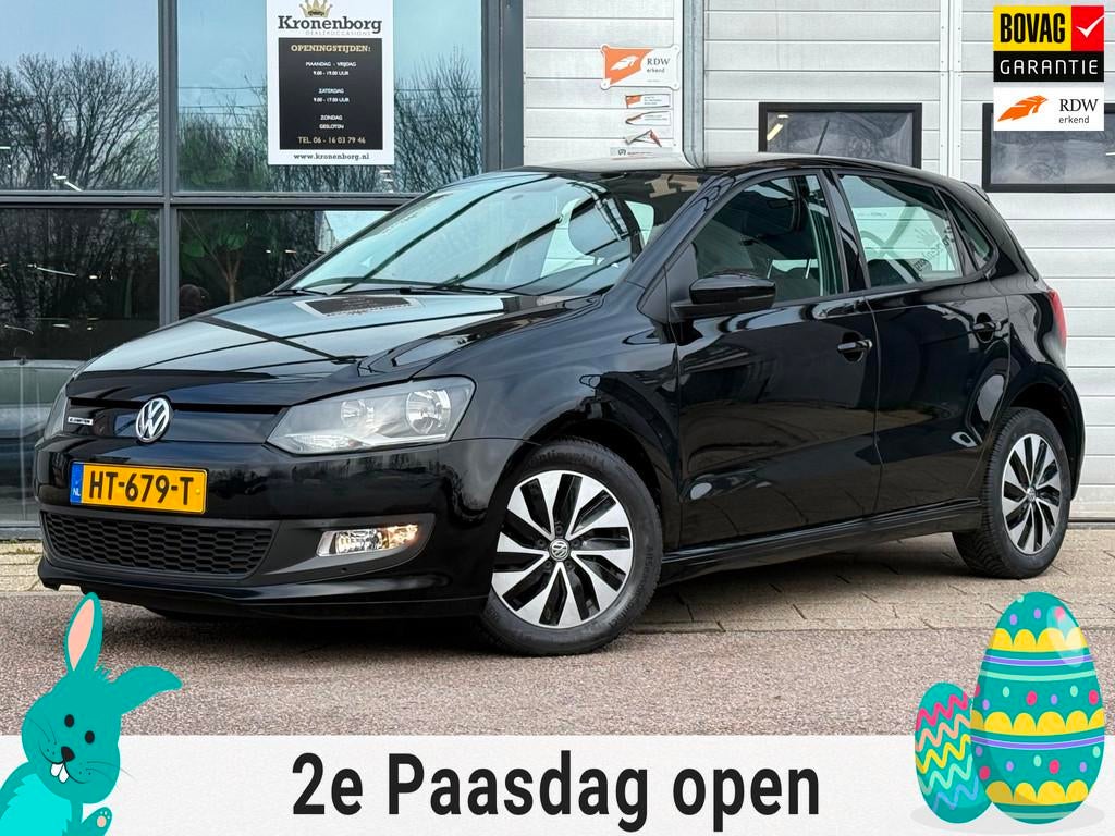 Volkswagen Polo 1.0 BlueMotion Edition, NAP, CRUISECR, Voorwielaandrijving, Stof, 95 pk, Origineel Nederlands