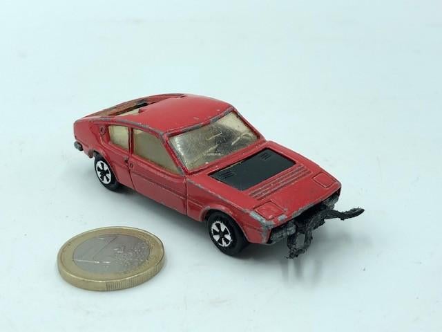 Matra Simca Bagheera Rood, Majorette, Ophalen of Verzenden, Gebruikt, Auto