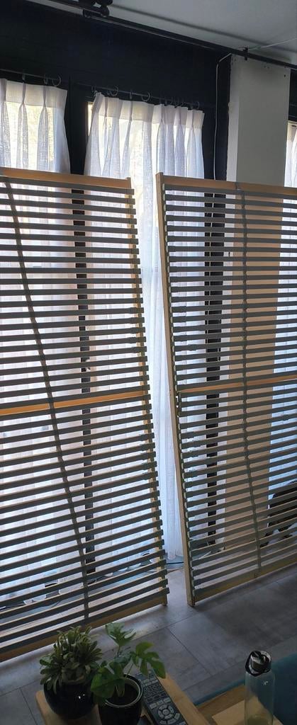 2x IKEA Sultan Laxeby lattenbodem 90x200 cm, Ophalen, Gebruikt, 90 cm, Eenpersoons