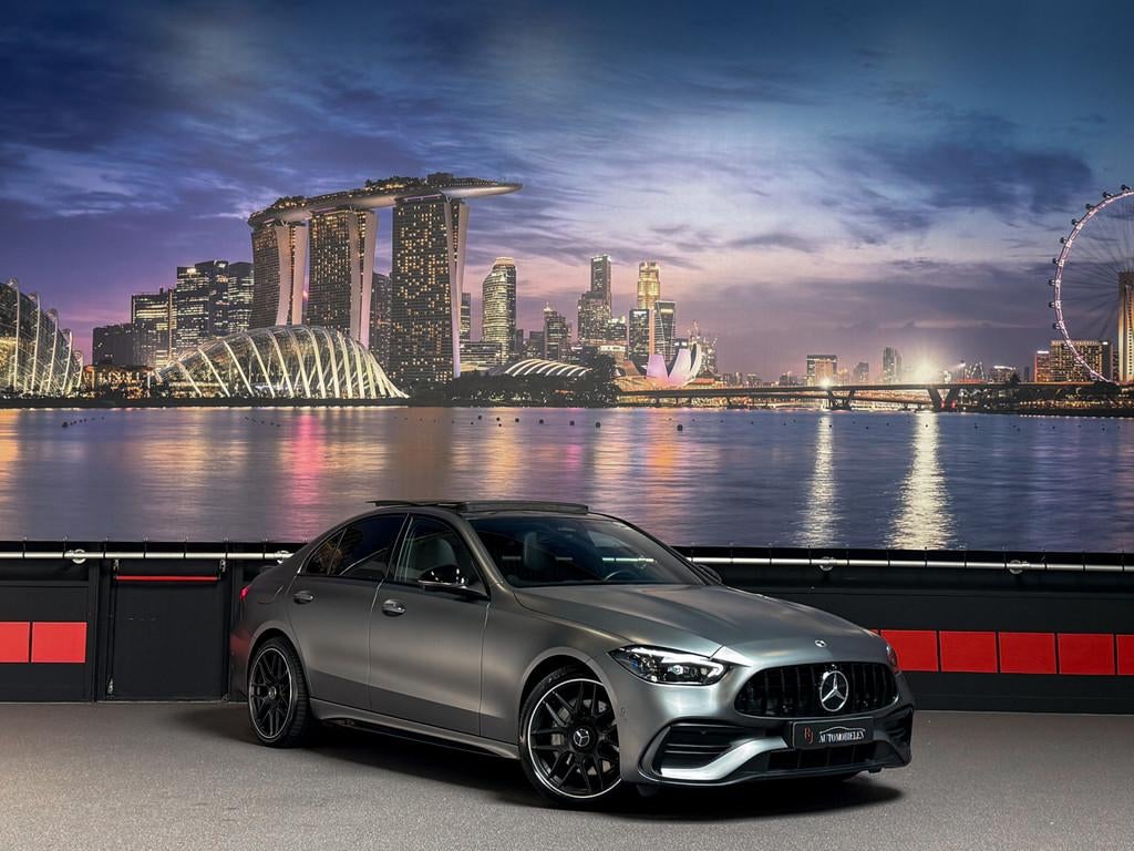 Mercedes-Benz C-Klasse C300 e AMG Designo|Memory|HeadUp|Sfee, Automaat, Achterwielaandrijving, 4 cilinders, Bedrijf