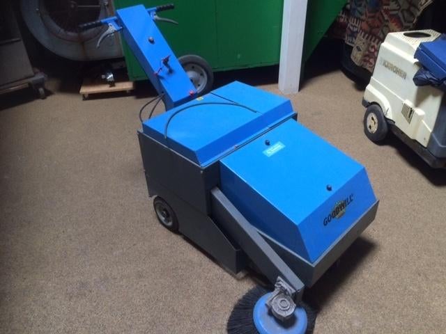 Isal veegmachine, Ophalen, Gebruikt