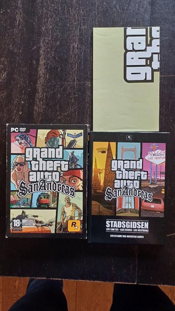 GTA San Andreas Collectors Edition, Avontuur en Actie, Gebruikt, Vanaf 18 jaar, 1 speler