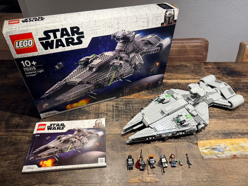 Lego 75315 - Star Wars: Imperial Light Cruiser (incl. doos), Ophalen of Verzenden, Zo goed als nieuw, Complete set, Lego
