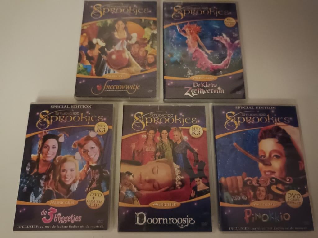 De Studio 100 musical collectie, Cd's en Dvd's, Alle leeftijden, Ophalen of Verzenden, Zo goed als nieuw, Muziek