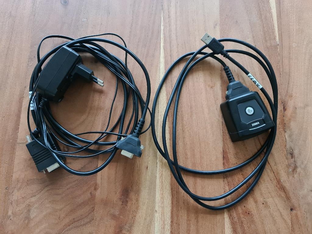Zebra DS457 Scanner + USB & RS232 Cable, Ophalen of Verzenden, Zo goed als nieuw, Barcodescanner, Zebra