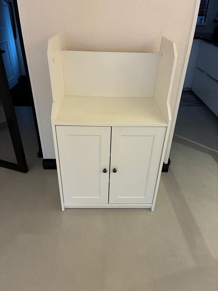 Witte Kast voor Koffiemachine of Algemeen Gebruik, Ophalen of Verzenden, Gebruikt