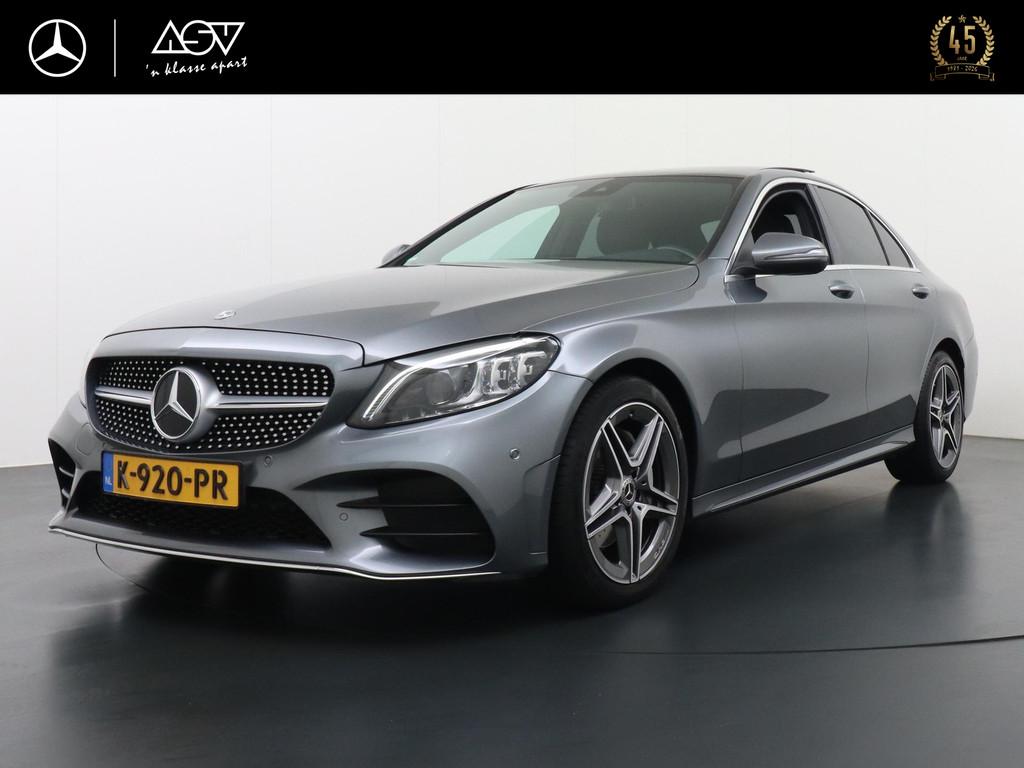 Mercedes-Benz C-klasse 180 AMG Business Solution | Panorama, Automaat, Origineel Nederlands, Sedan, 710 kg