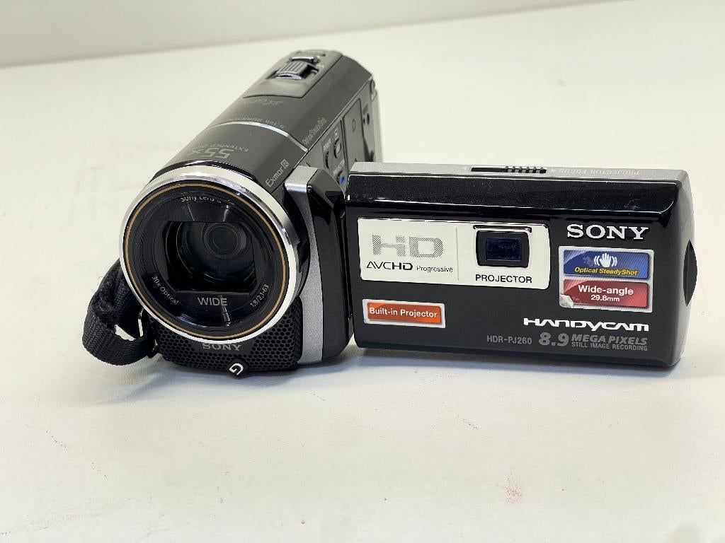 SONY HDR-PJ260VE Full HD camcorder met ingebouwd PROJECTOR], Full HD, N, N, 20x of meer