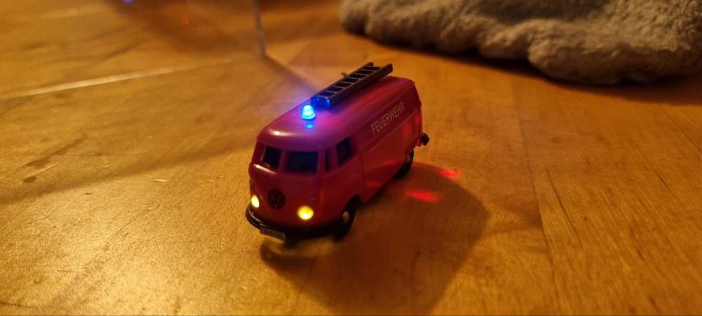 Carson 1:87 Mini RC Volkswagen T1 feuerwehr, Ophalen of Verzenden