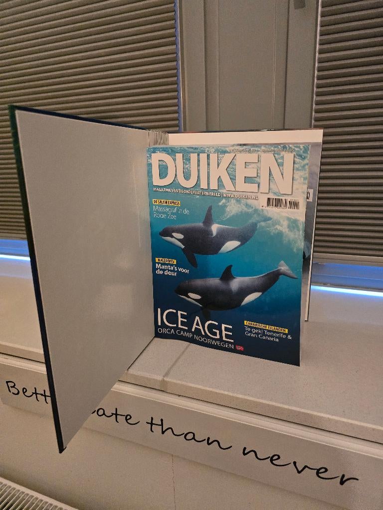 Maandblad Duiken, Ophalen, Zo goed als nieuw, Overige typen