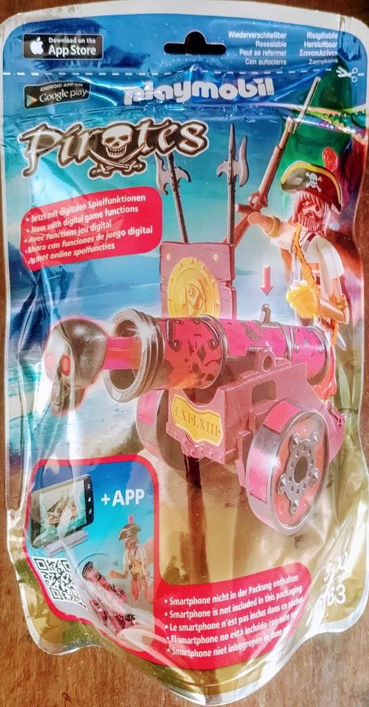 Pirates Zeerover Met Rood Kanon 6163, Ophalen of Verzenden, Zo goed als nieuw, Complete set