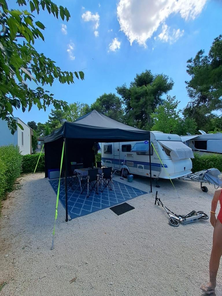 Partytent met 2 zijwanden - Ideaal voor elk feest!, Ophalen, Gebruikt, Partytent, Minder dan 4 meter