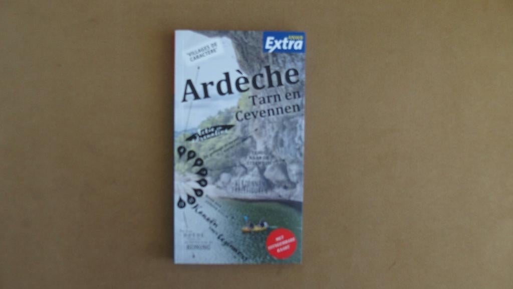 Ardeche - ANWBextra - met uitneembare kaart, Europa, Ophalen of Verzenden, Zo goed als nieuw, Reisgids of -boek