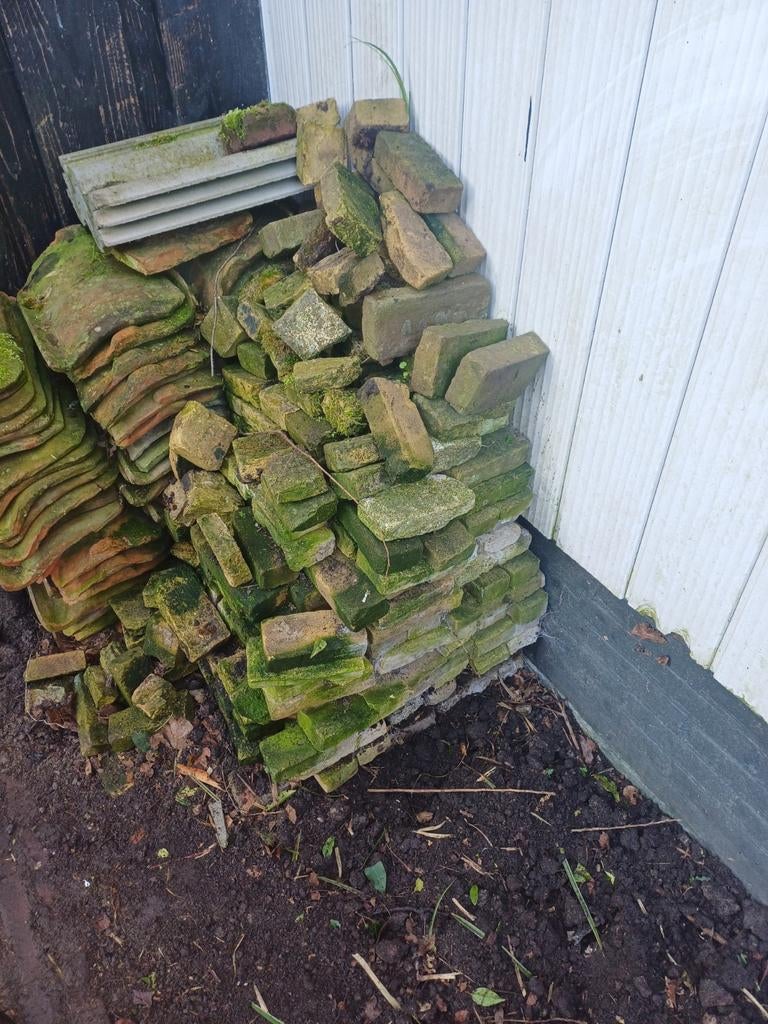 Stapel oude geeltjes - zelf ophalen en inladen, Ophalen of Verzenden