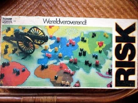 Risk, Vijf spelers of meer, Ophalen of Verzenden, Gebruikt, Parker