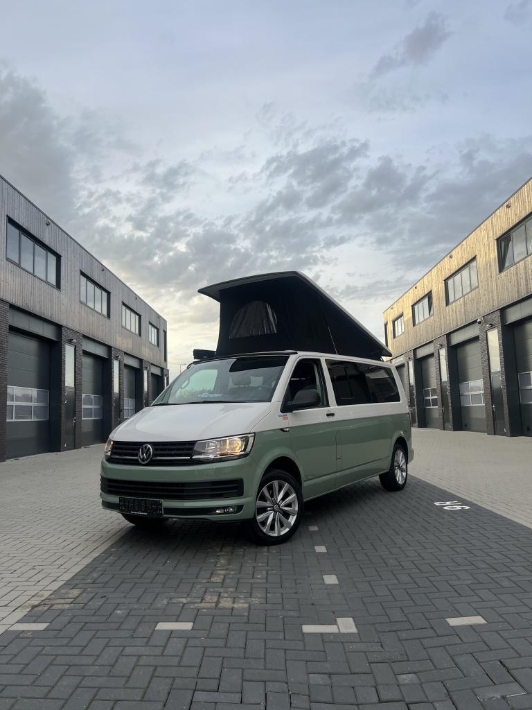 Volkswagen T6 buscamper 2018 nieuwe inbouw (bj 2018), Buscamper of Camperbus, Volkswagen, Luifel, Bedrijf