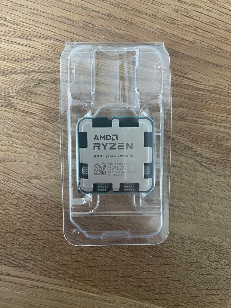 AMD Ryzen 7 7800X3D Processor (nieuw), Computers en Software, Processors, 8-core, Nieuw, Ophalen of Verzenden, AMD Ryzen 7