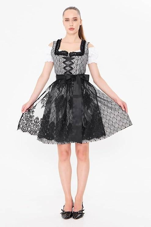 3-delige Dirndl maat 34 tm 44 NIEUW, Maat 42/44 (L), Nieuw, Kleding, Oranje of Koningsdag