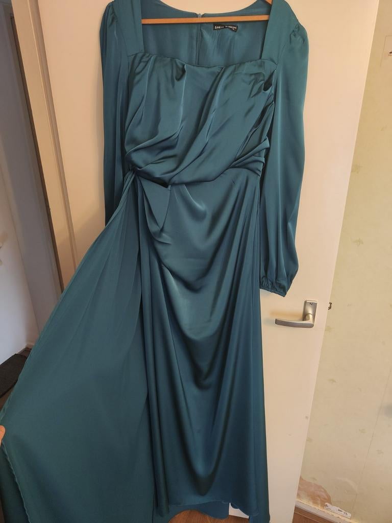 Gala jurk, Ophalen of Verzenden, Zo goed als nieuw, Zwart, Galajurk