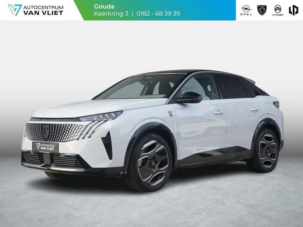 Peugeot e-3008 GT Avantage 210 73 kWh Afn. Trekhaak, 12 maanden, 213 pk, Adaptive Cruise Control, Wit