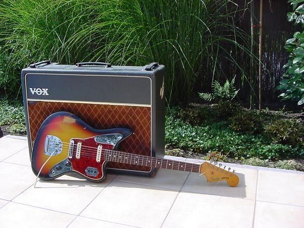 Fender Jaguar 1965 pre cbs, Muziek en Instrumenten, Ophalen, Gebruikt, Solid body, Fender