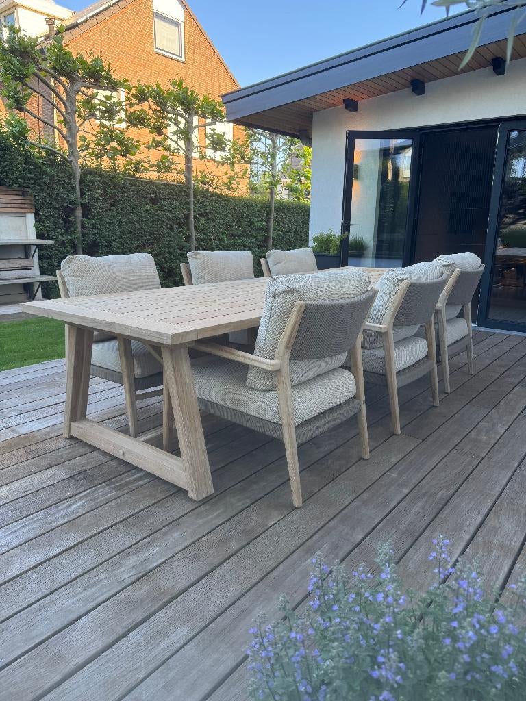 Julia low Dining 4 seasons outdoor 4SO Tuinset Eetset