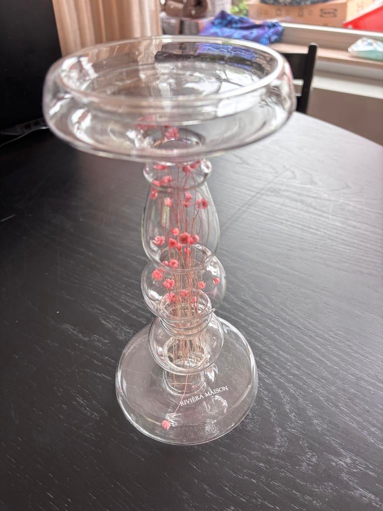 Kandelaar riviera maison, Ophalen of Verzenden, Zo goed als nieuw, Overige materialen, Minder dan 25 cm